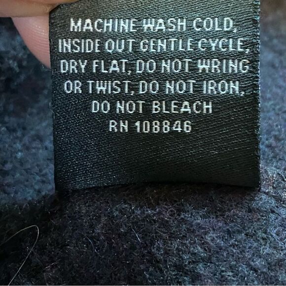 Kuhl Chanti Fleece 1/4 Zip Long Sleeve Wool Blend Pullover Wine Color Size XL - Picture 5 of 12